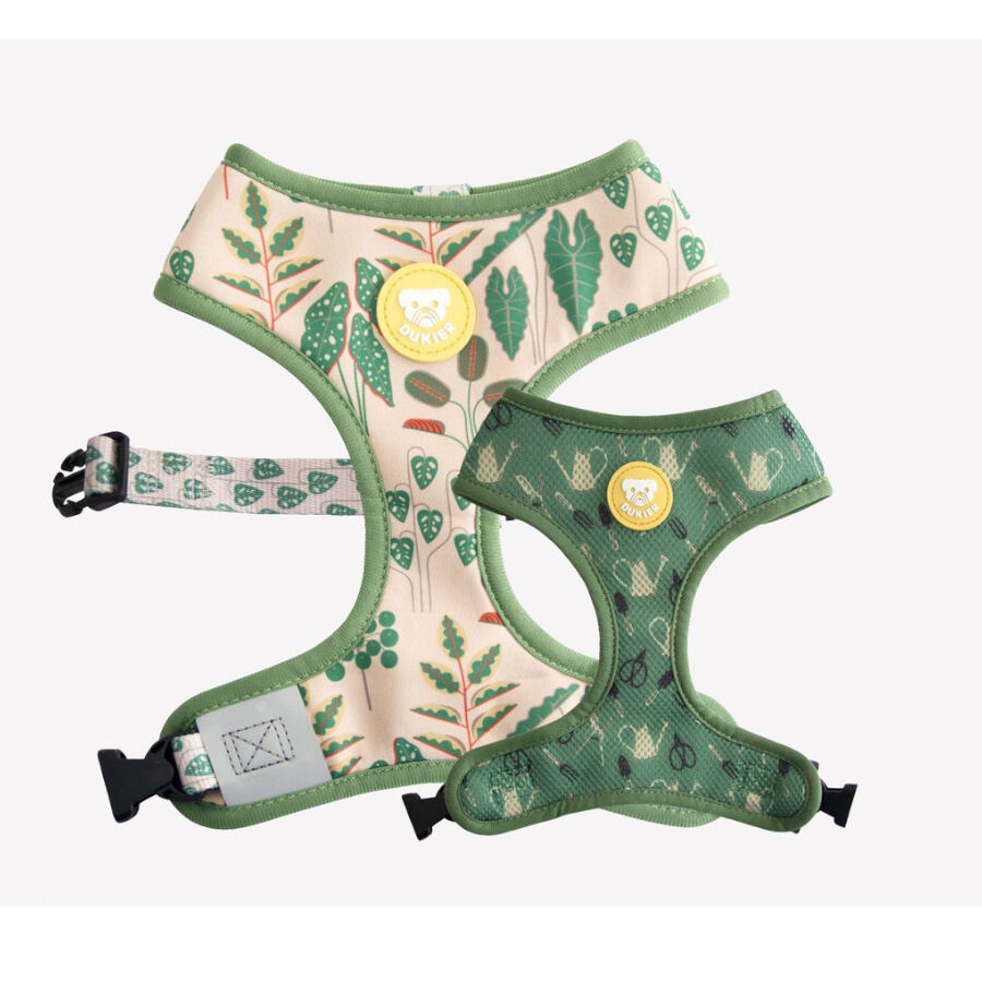 Dukier Arn&eacute;s Reversible Estampado Plantas para perros, , large Imagen numero 1